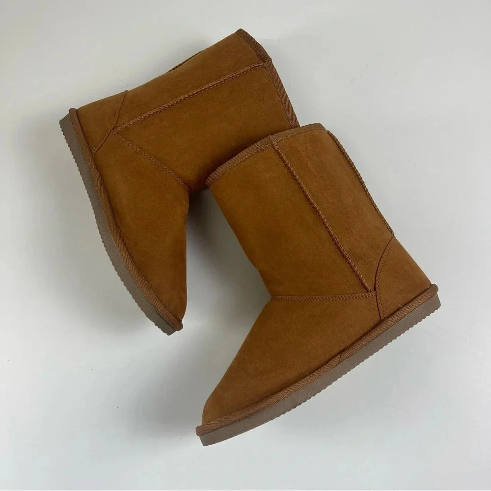 NEW Harper Canyon Girls Tan Emmerson Booties Boots Pull On Size 3M
